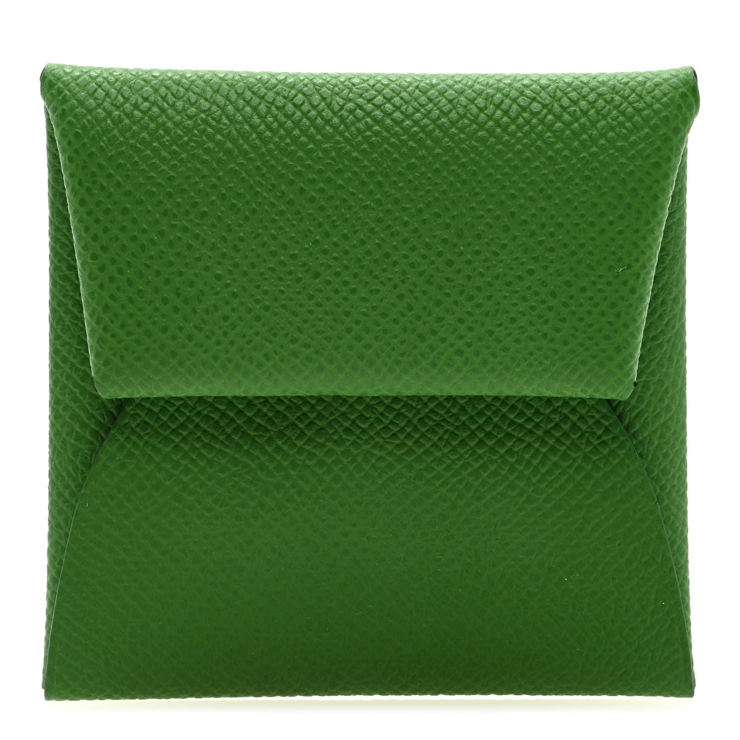 Hermes Epsom Bastia Verso Coin Purse Vert Yucca Celeste