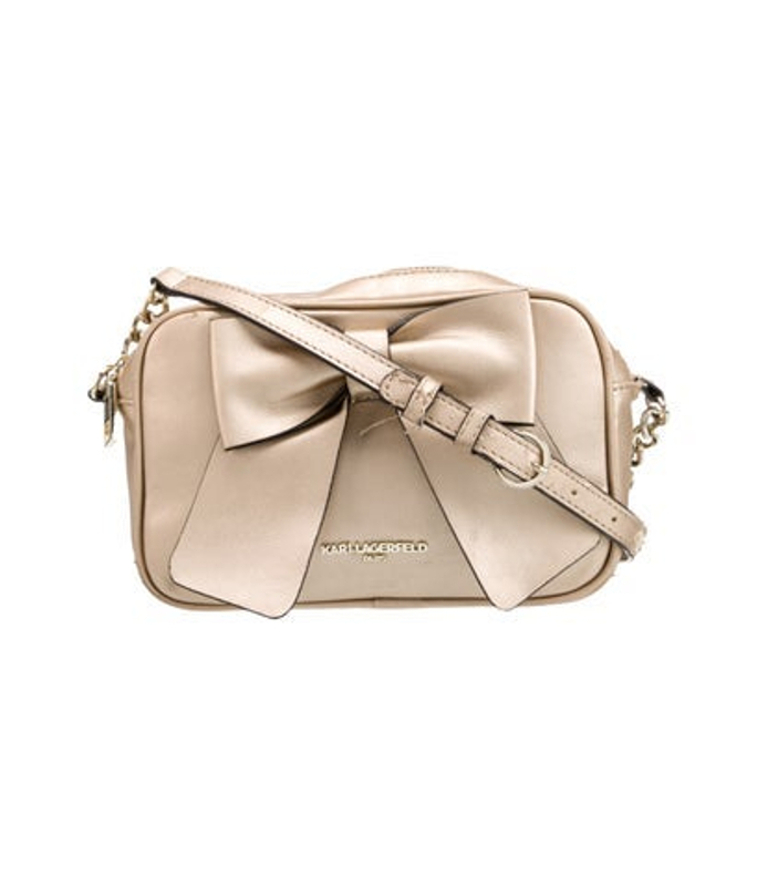 Karl Lagerfeld Lagerfeld Leather Crossbody Bag