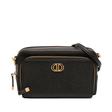 Calf Leather Grained Calfskin Caro Double Pouch