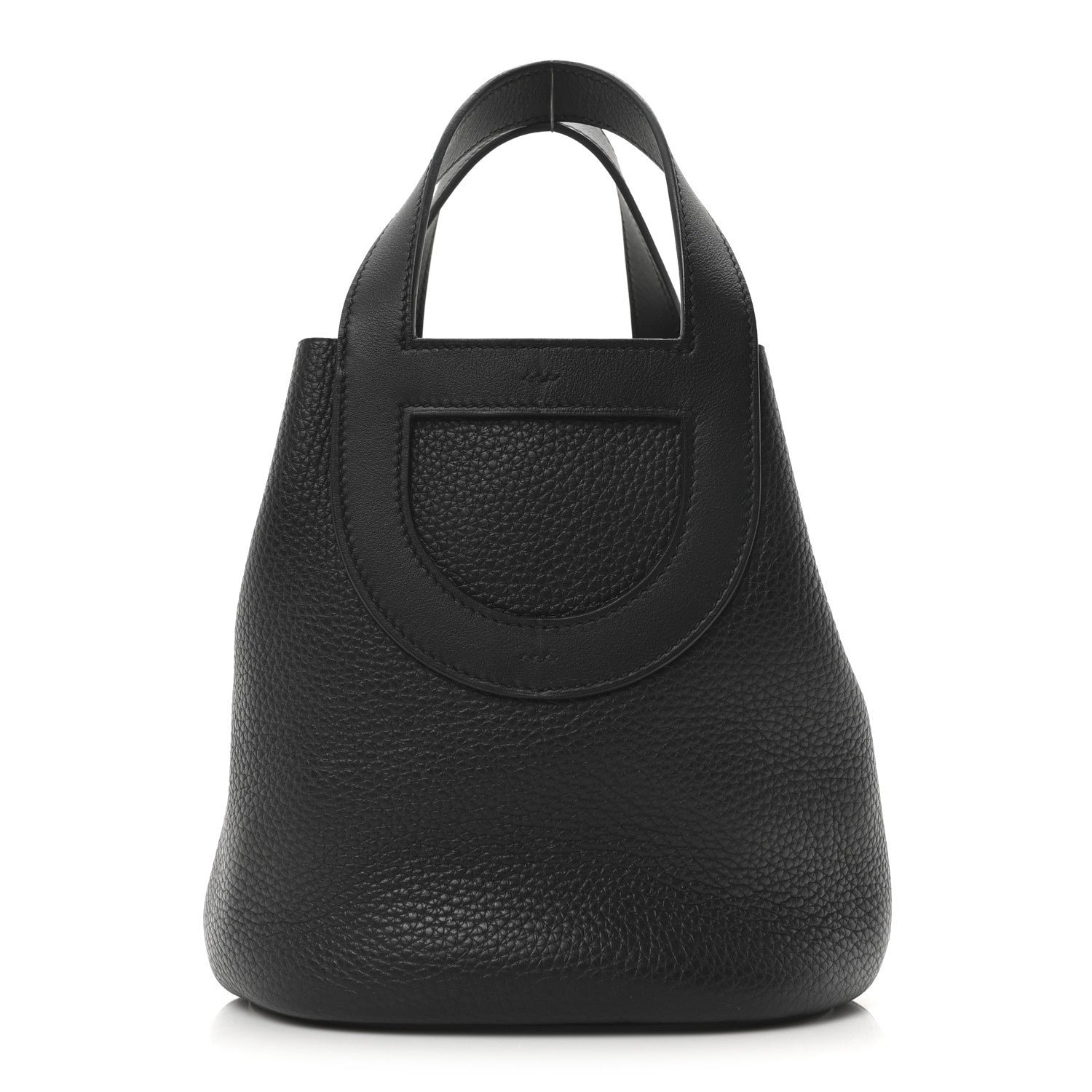 Hermes Taurillon Clemence Swift In-The-Loop 18 Bag Black