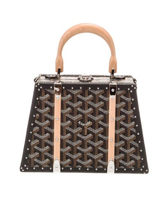 Goyard Goyardine Saigon Trunk Mini W Tags
