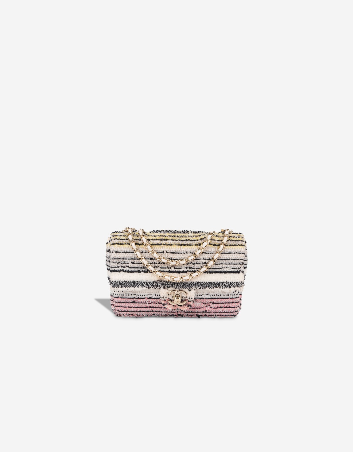 
		Flap Bag Small Sequins / Lamb Multicolour    