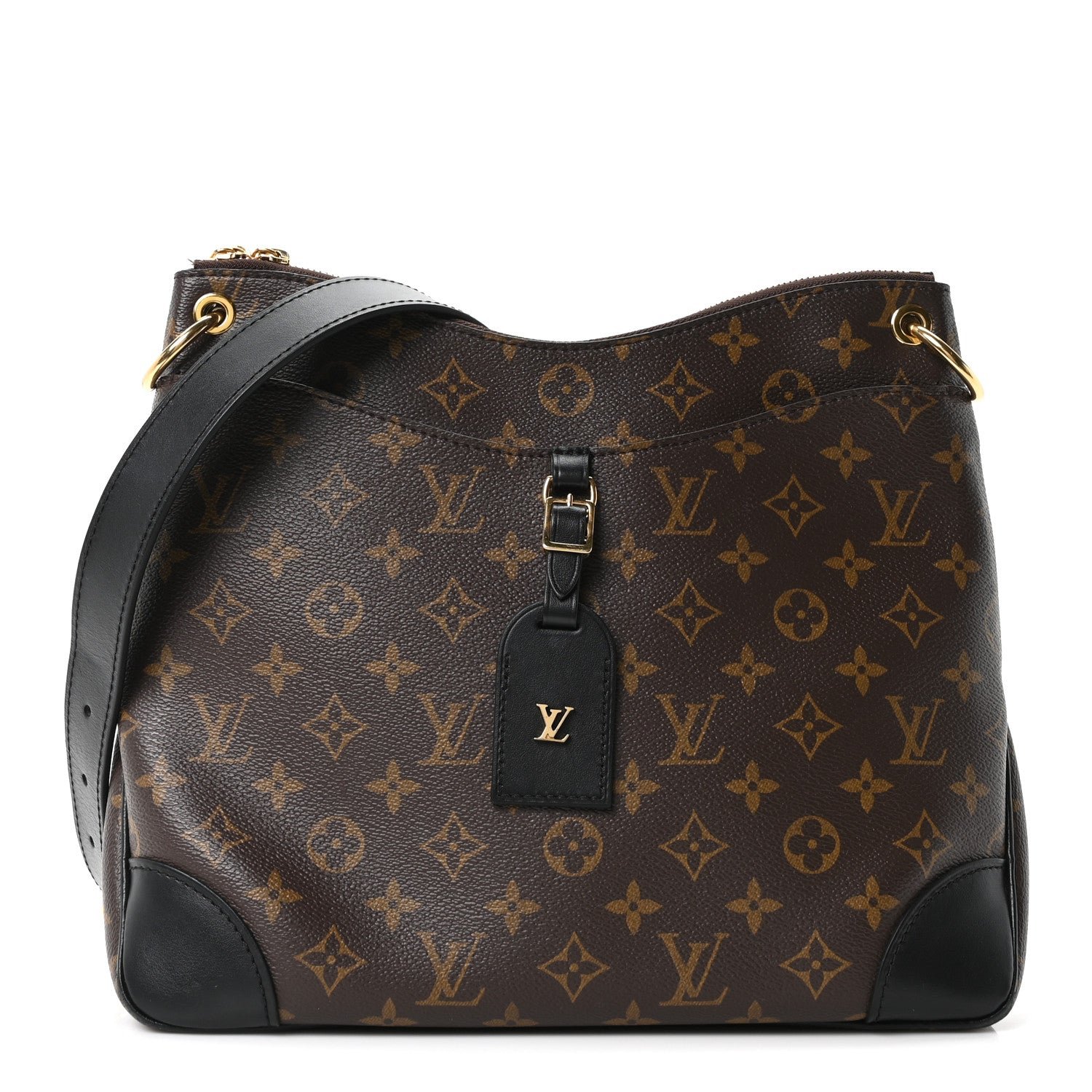 Louis Vuitton Louis Vuitton Monogram Odeon MM Black
