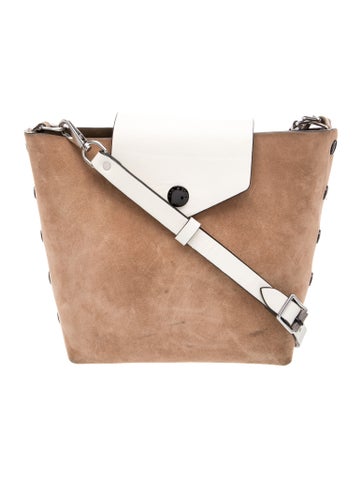 Rag & Bone Suede Messenger Bag