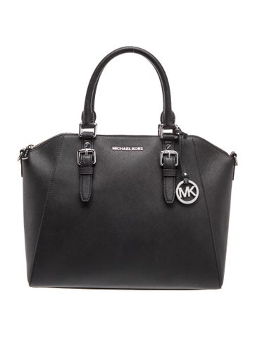Michael Kors Saffiano Leather Top Handle Bag
