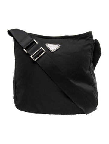 Tessuto Nylon Messenger Bag