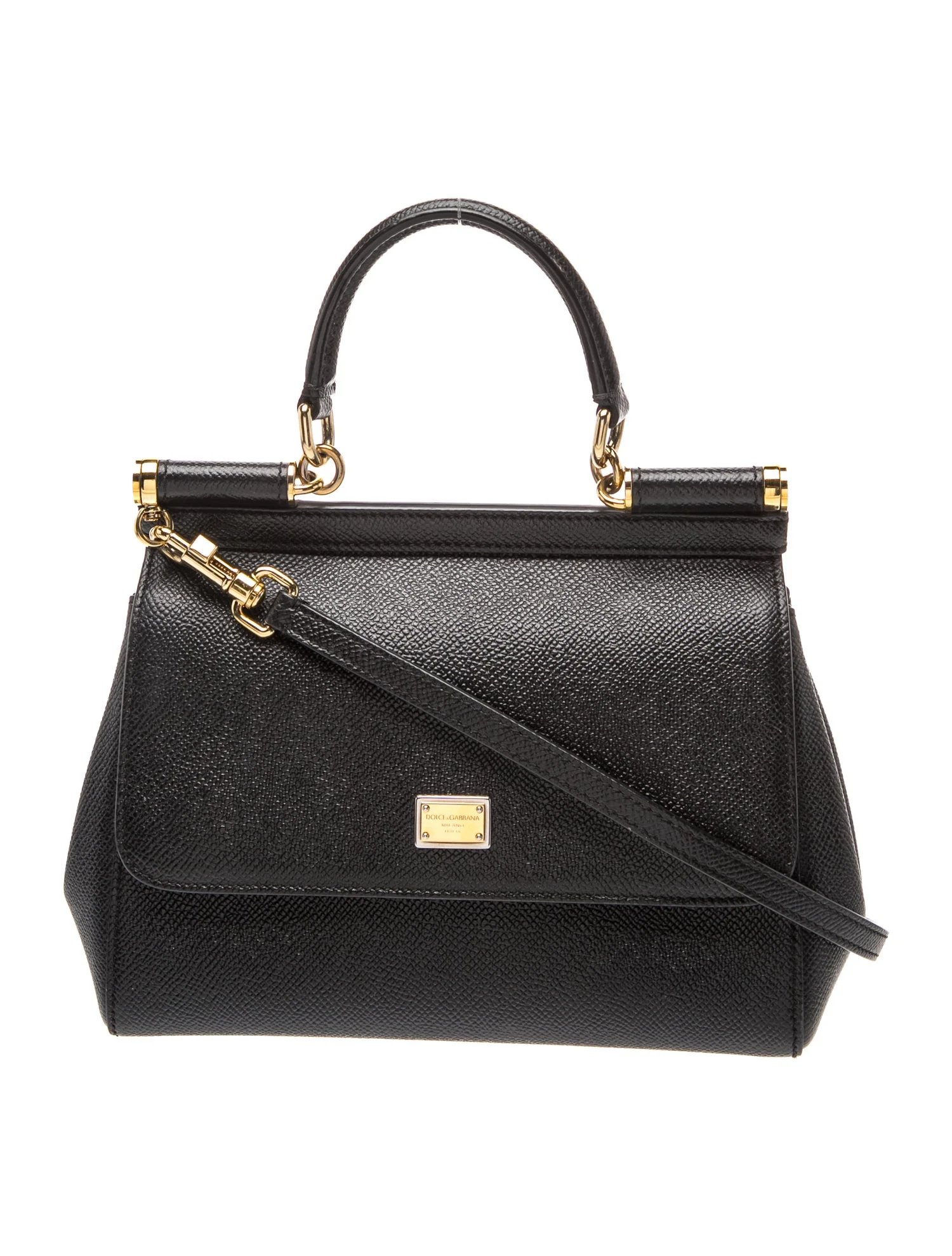 Leather Top Handle Bag