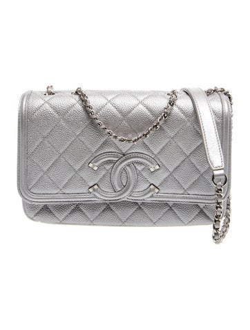 Small Filigree Flap Bag