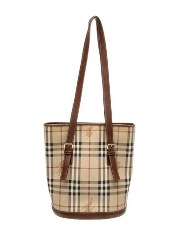 Haymarket Check Bucket Bag