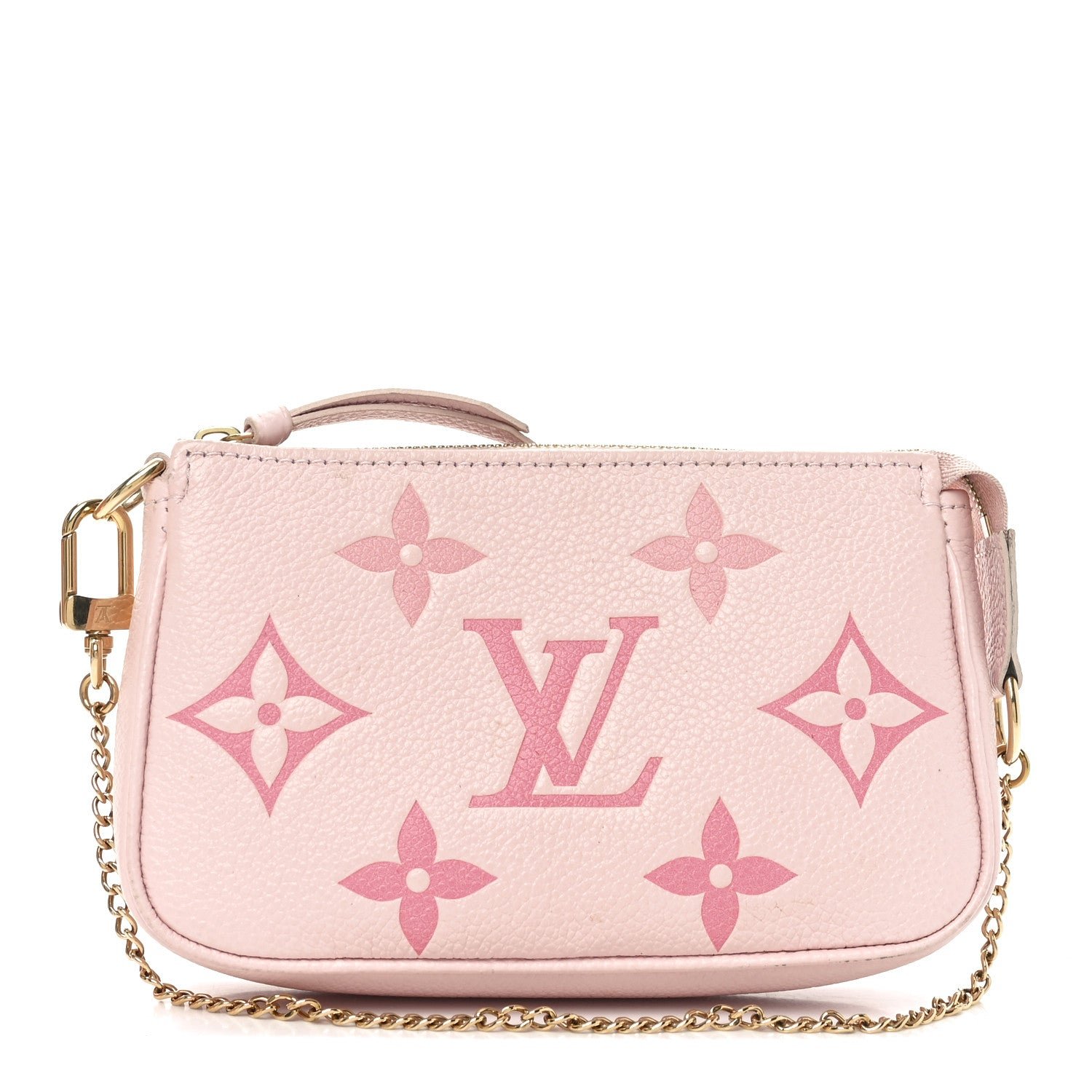 Louis Vuitton Empreinte Monogram Giant By The Pool Mini Pochette Accessories Bouton De Rose
