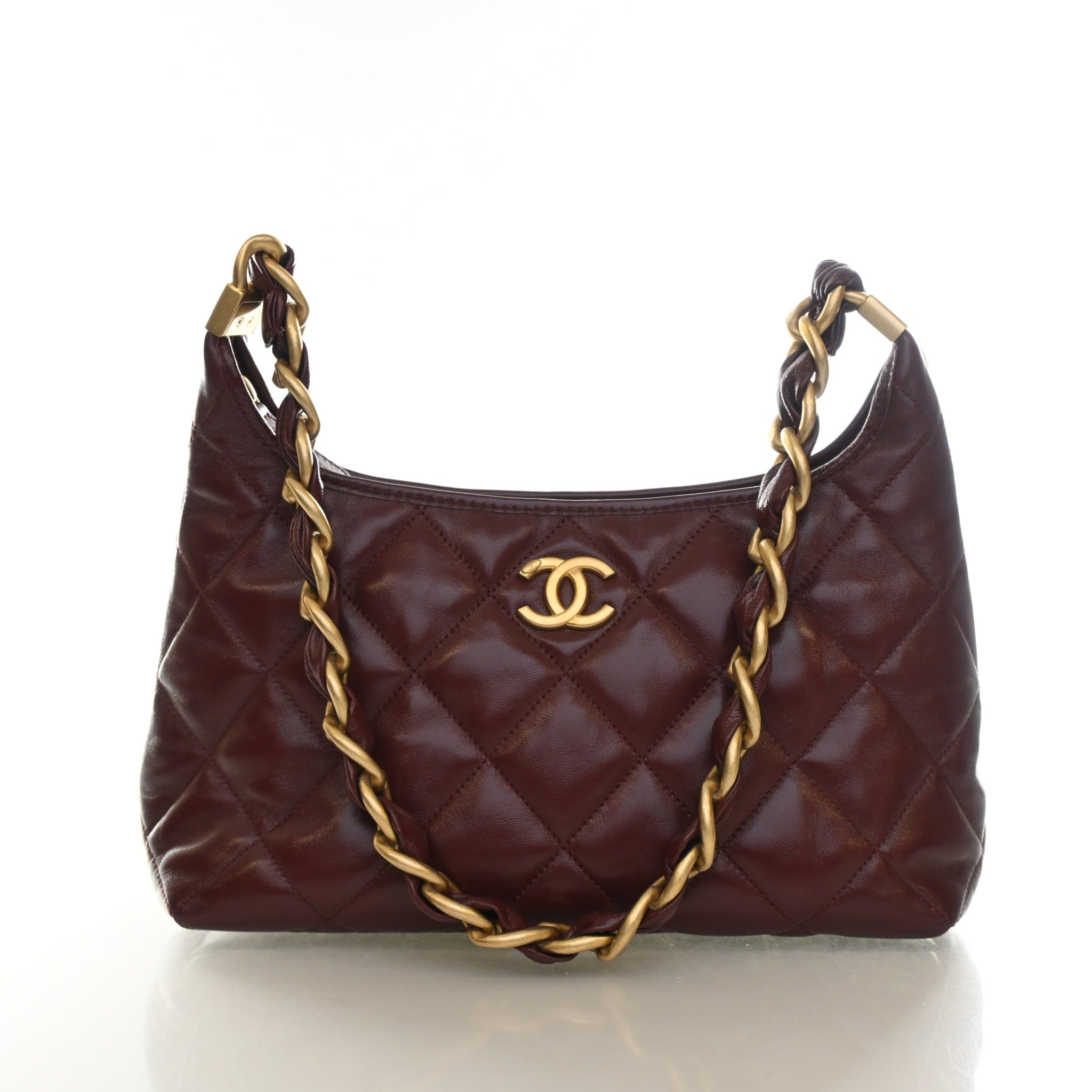 Chanel Small Lambskin Funky Town Hobo