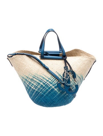Straw Bucket Bag