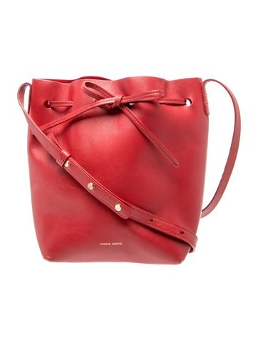 Leather Bucket Bag