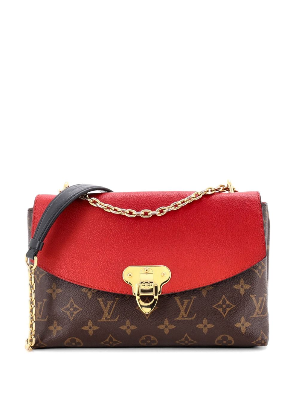 Saint Placide Handbag Monogram Canvas and Leather shoulder bag