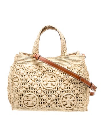 Straw Top Handle Bag