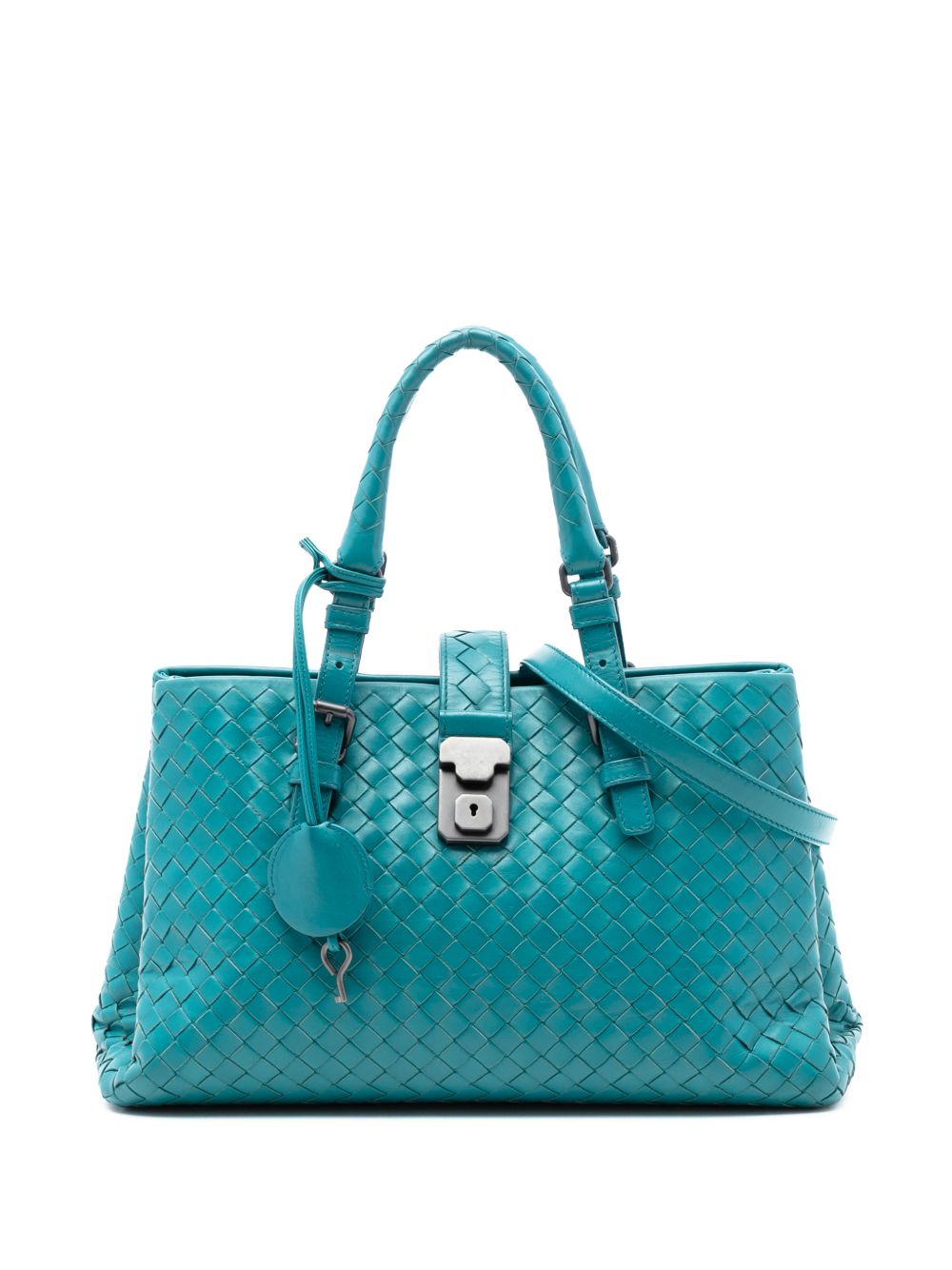 2012-2026 Small Nappa Intrecciato Roma satchel