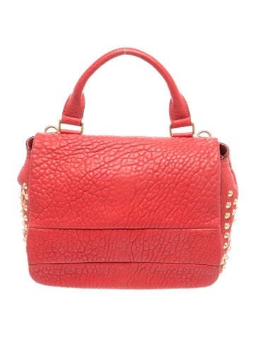 Leather Top Handle Bag