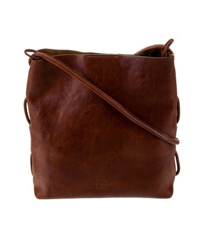 Il Bisonte Bisonte Leather Messenger Bag