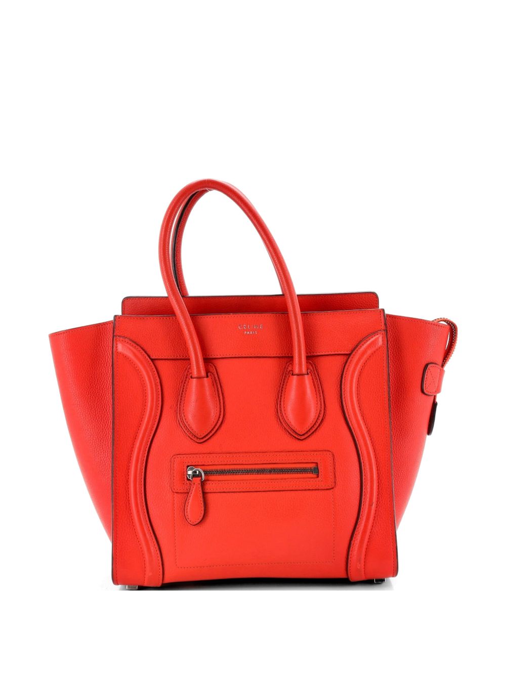 Luggage Bag Grainy Leather Micro tote bag