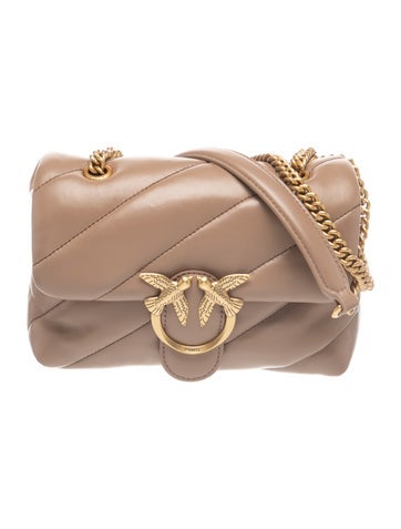 Pinko Leather Evening Bag