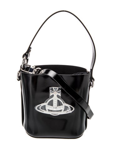 Vivienne Westwood Patent Leather Bucket Bag w/ Tags