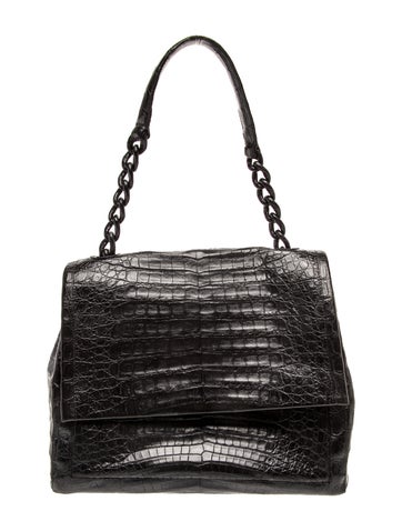 Nancy Gonzalez Crocodile Shoulder Bag