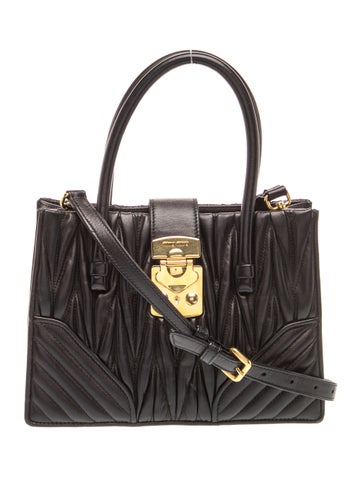 Leather Top Handle Bag