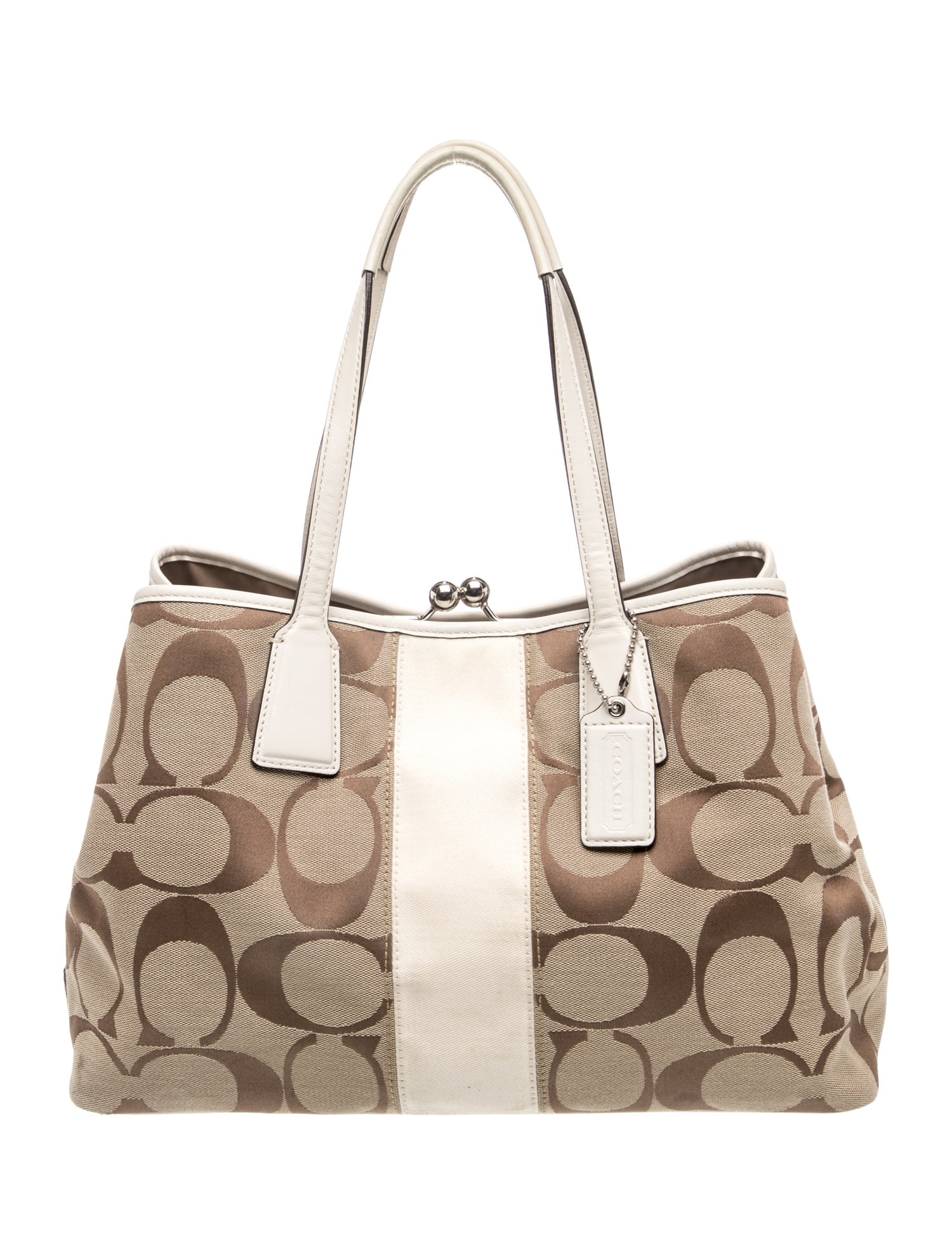 Coach Canvas Shoulder Bag