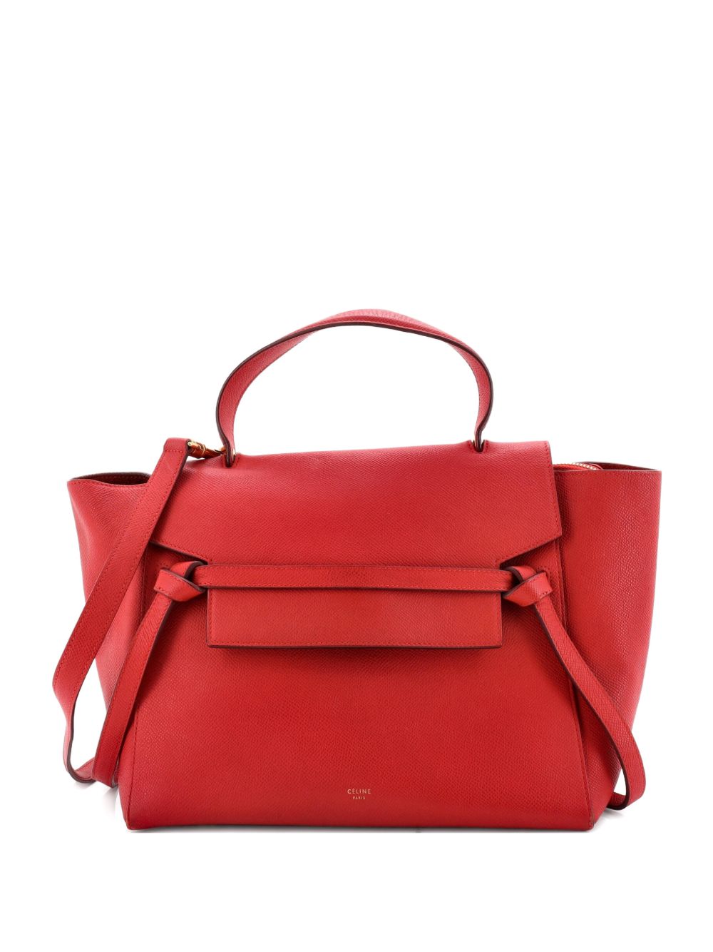 Celine Belt Bag Textured Leather Micro satchel