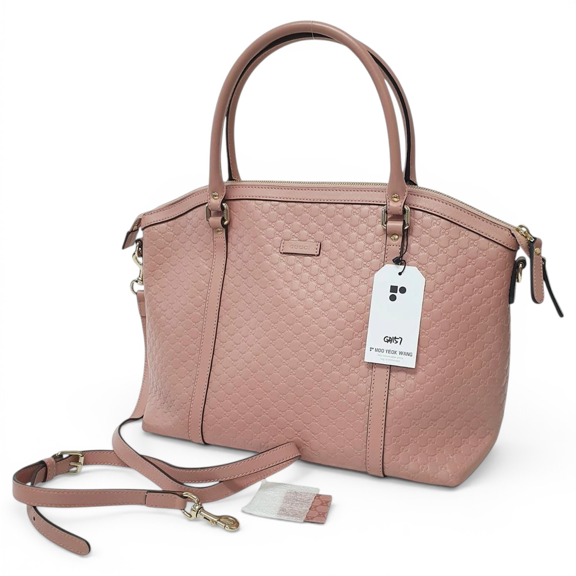 Leather handbag