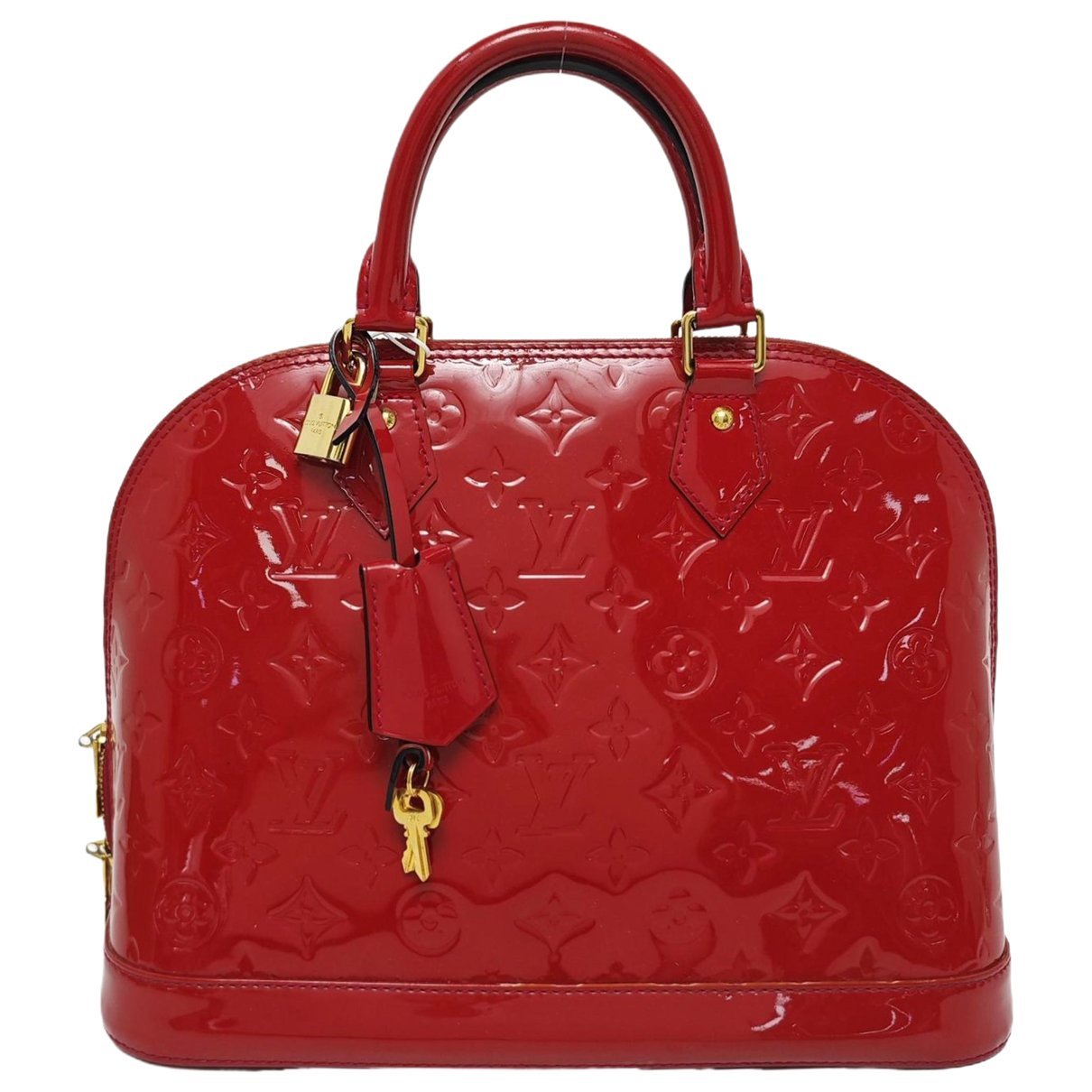 Alma patent leather handbag
