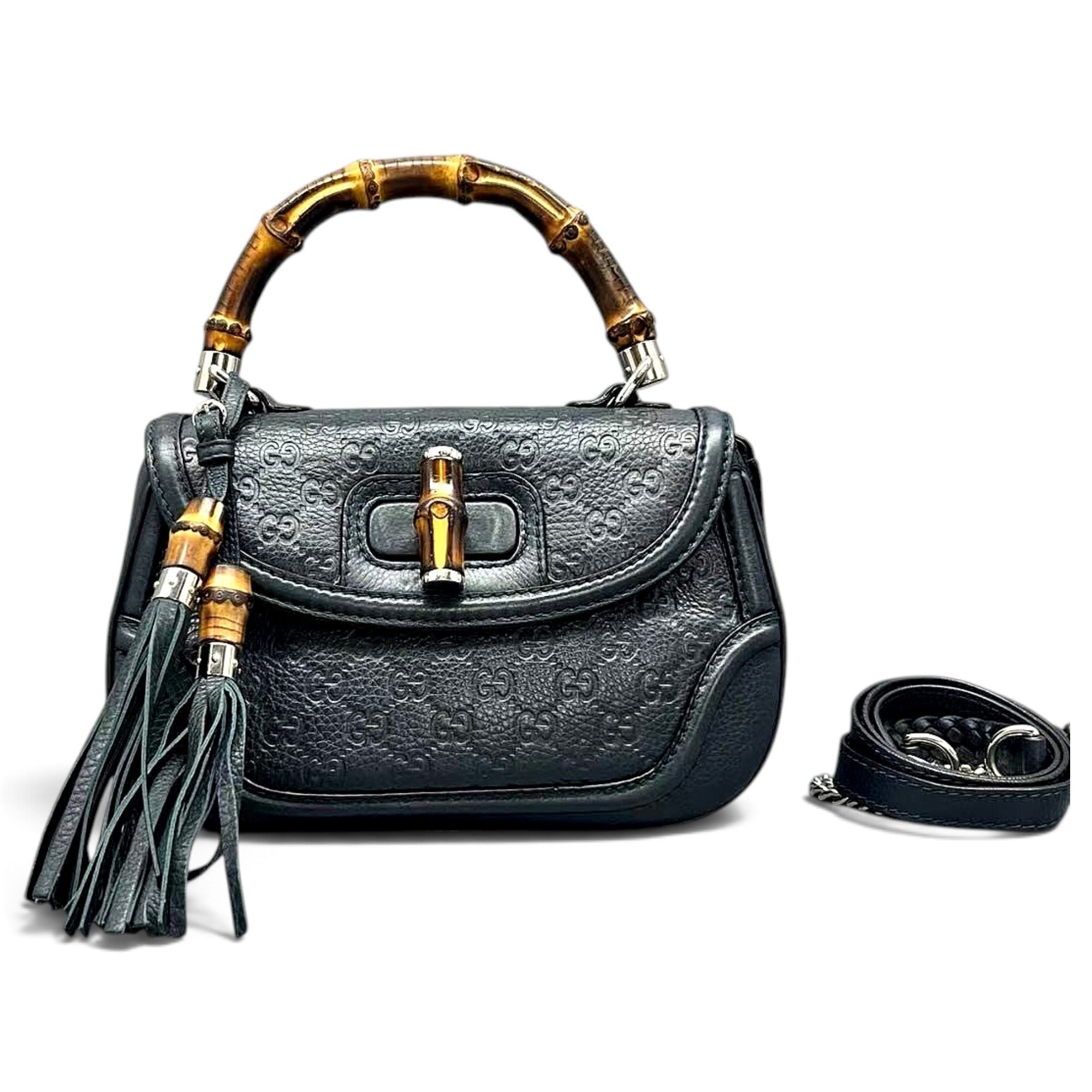 New Bamboo leather handbag
