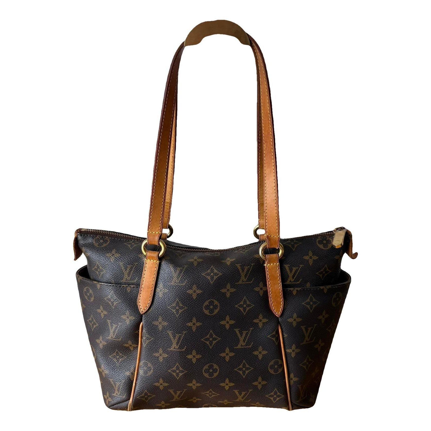 Totally leather handbag