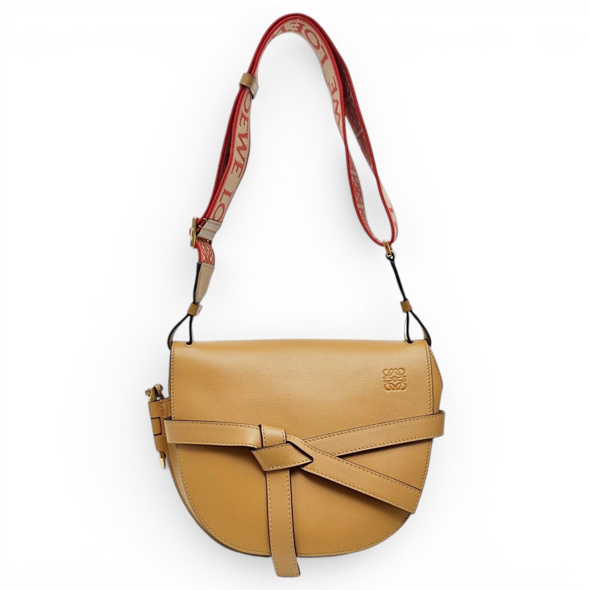 Gate leather handbag