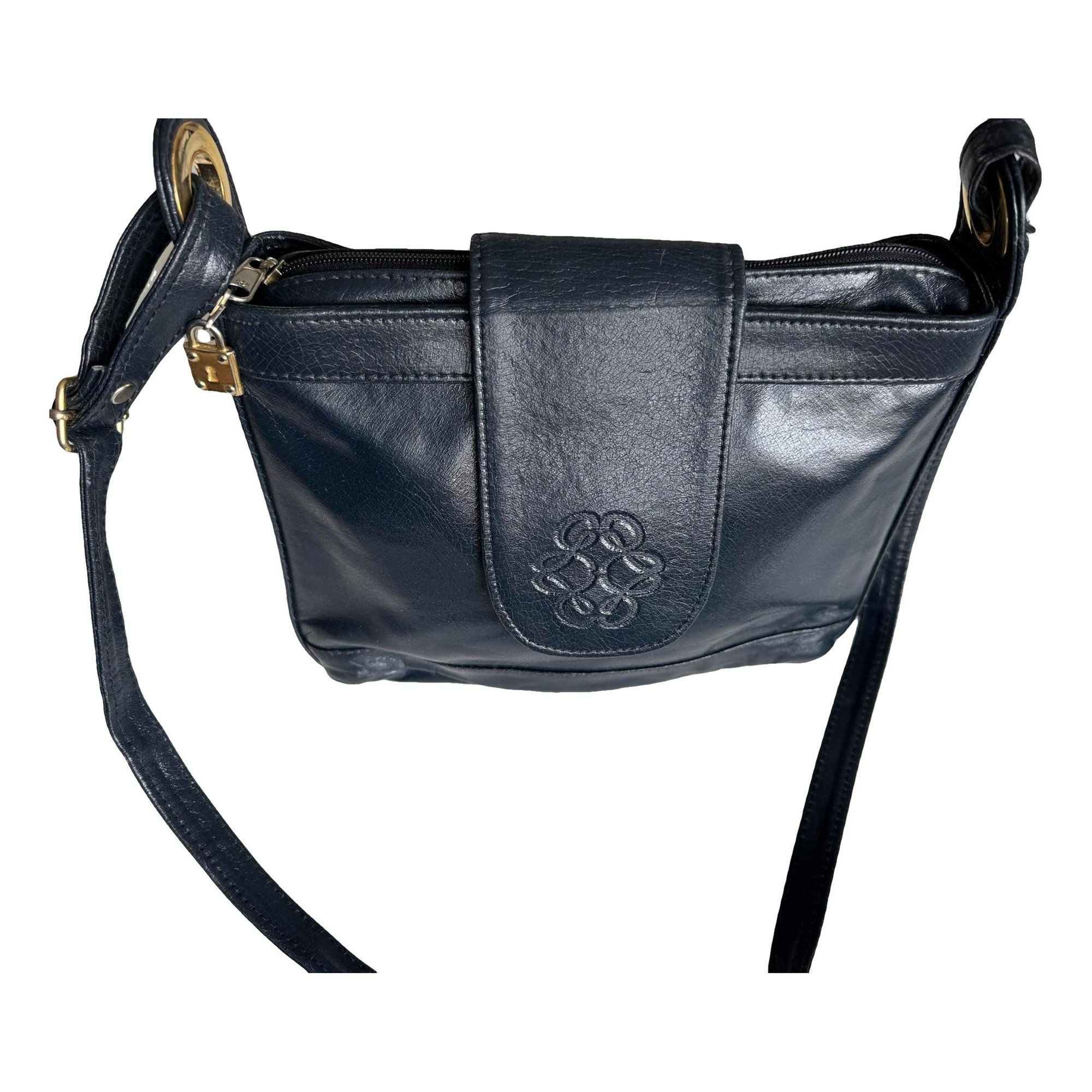 Leather handbag