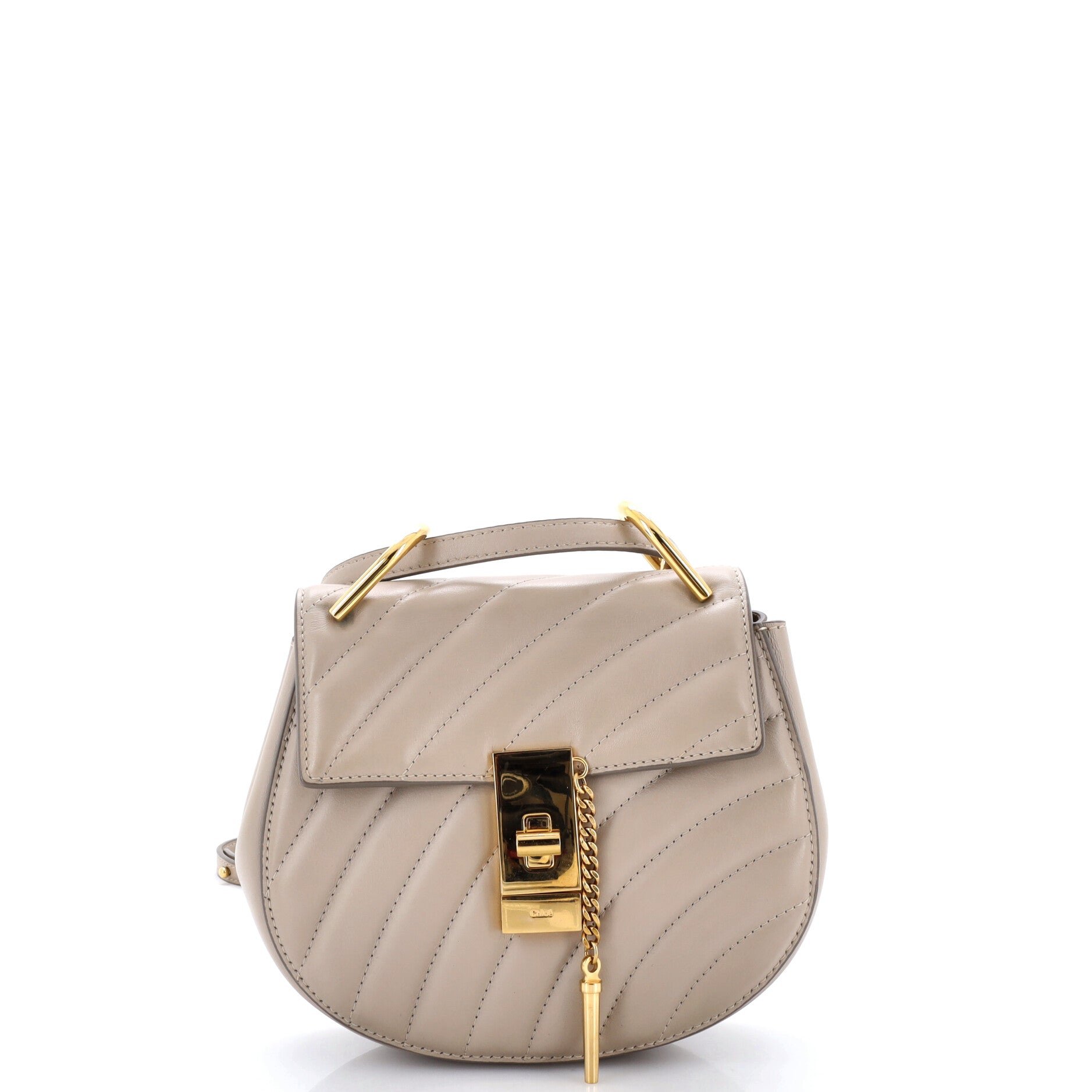 Drew Bijou Crossbody Bag Quilted Leather Mini