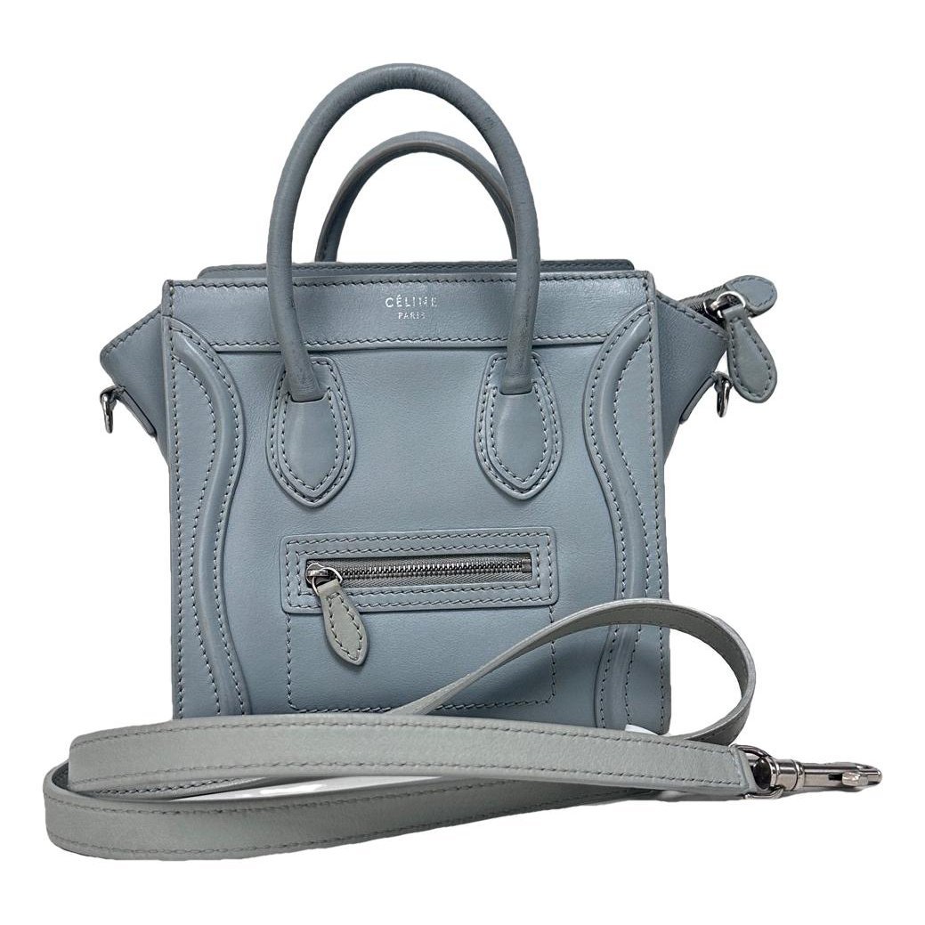 Nano Luggage leather handbag