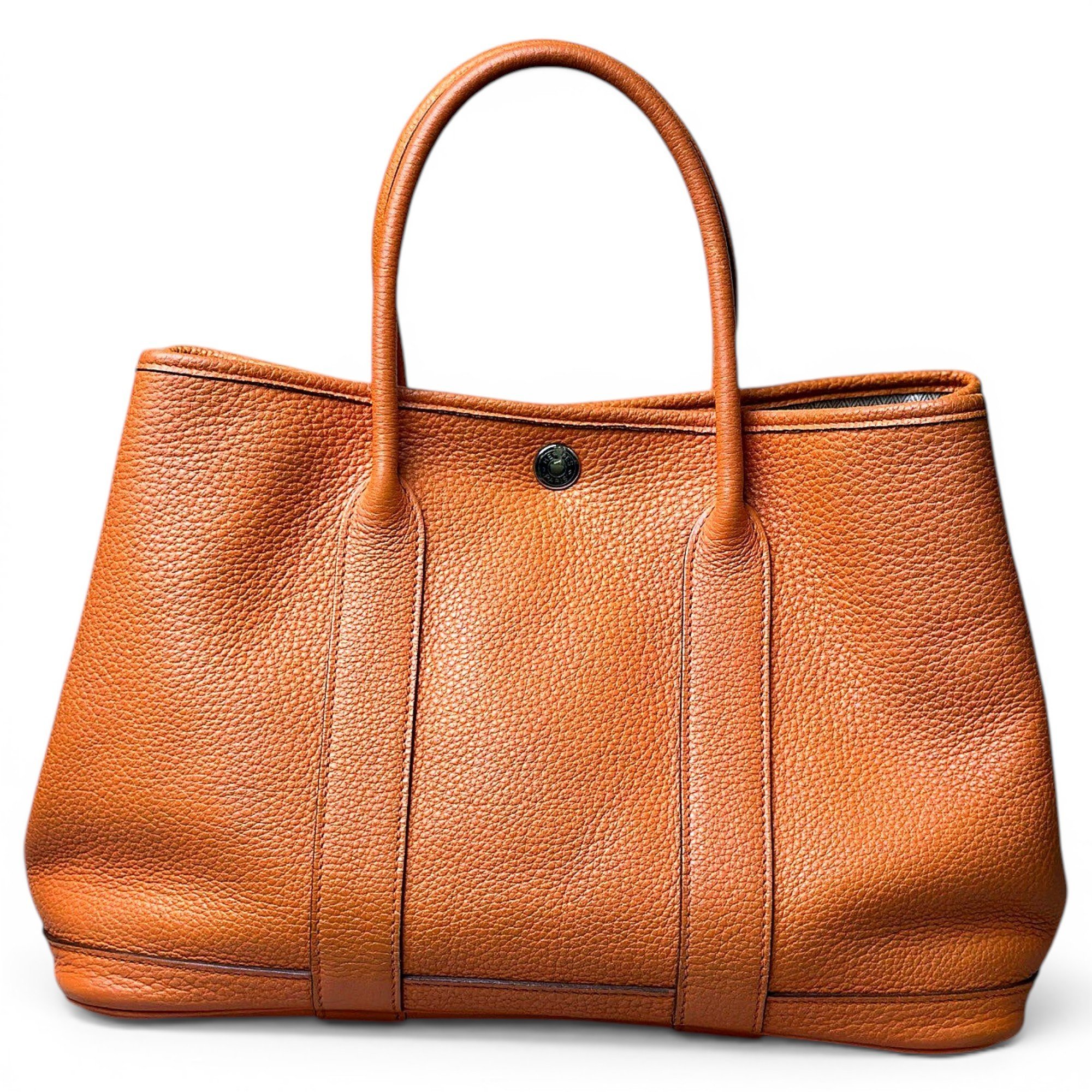 Garden Party leather handbag