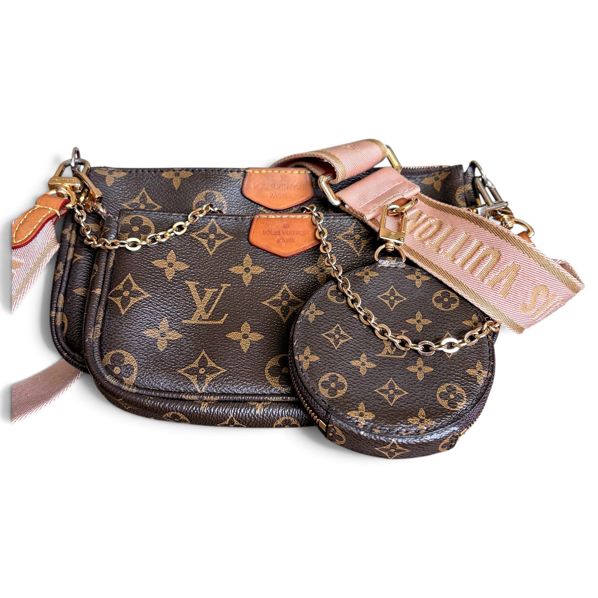 Multi Pochette Accessoires leather crossbody bag