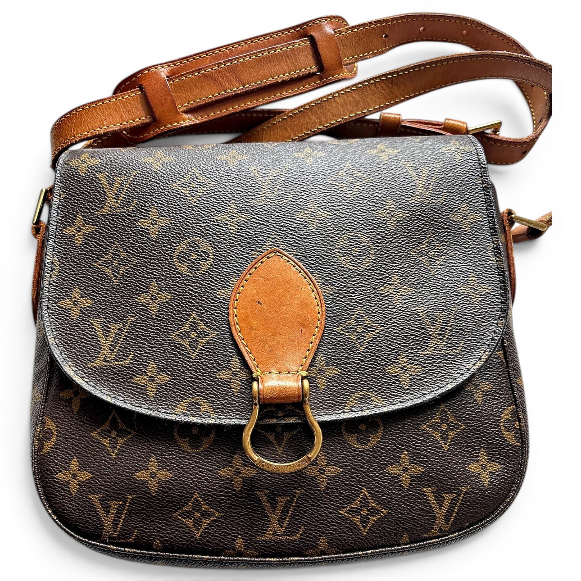 Saint Cloud leather crossbody bag