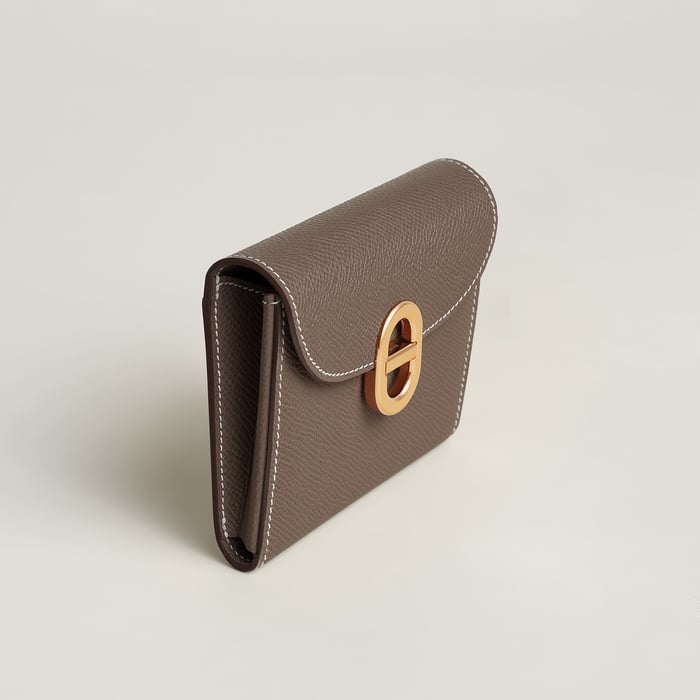 Étoupe Maillon Compact Wallet