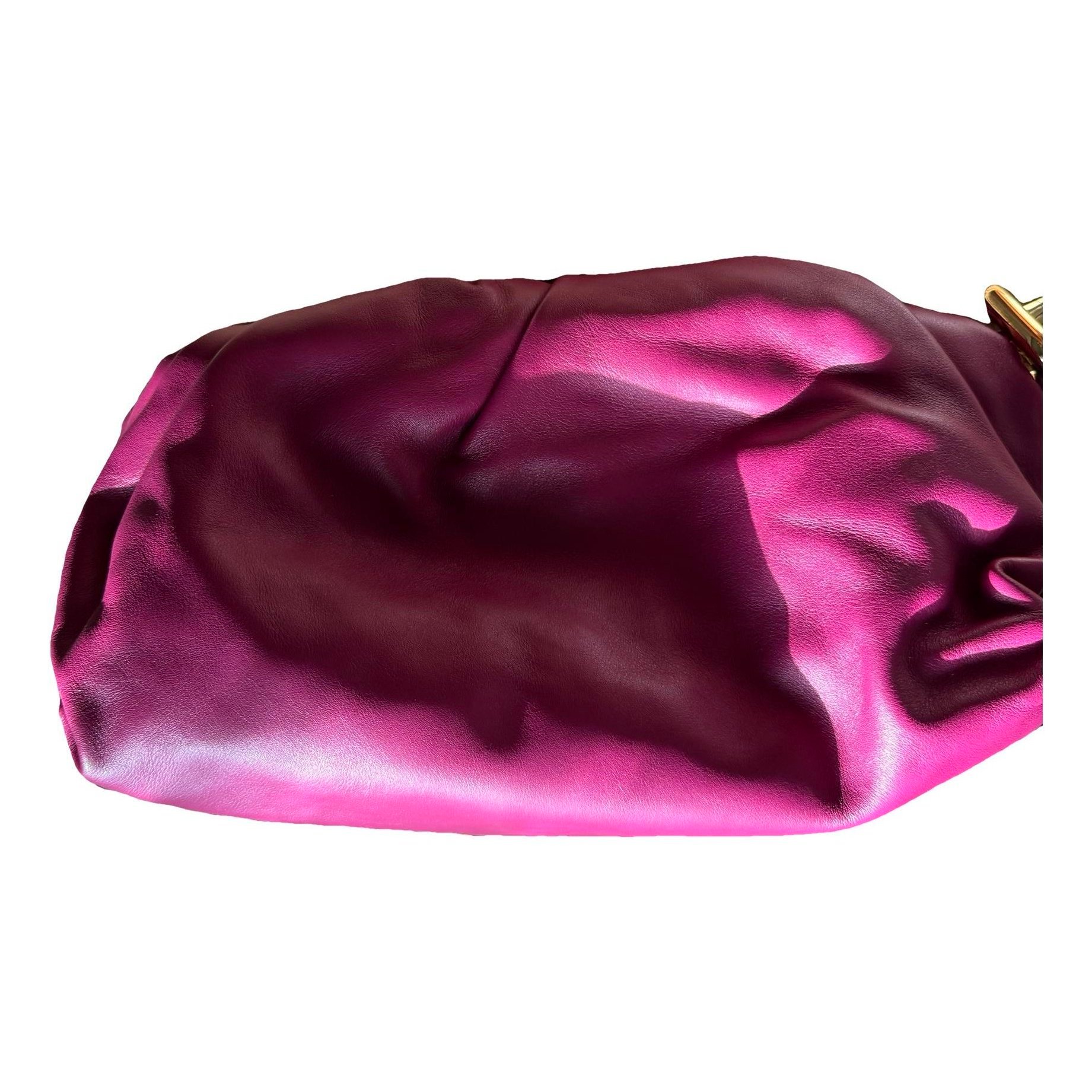 Chain Pouch leather handbag