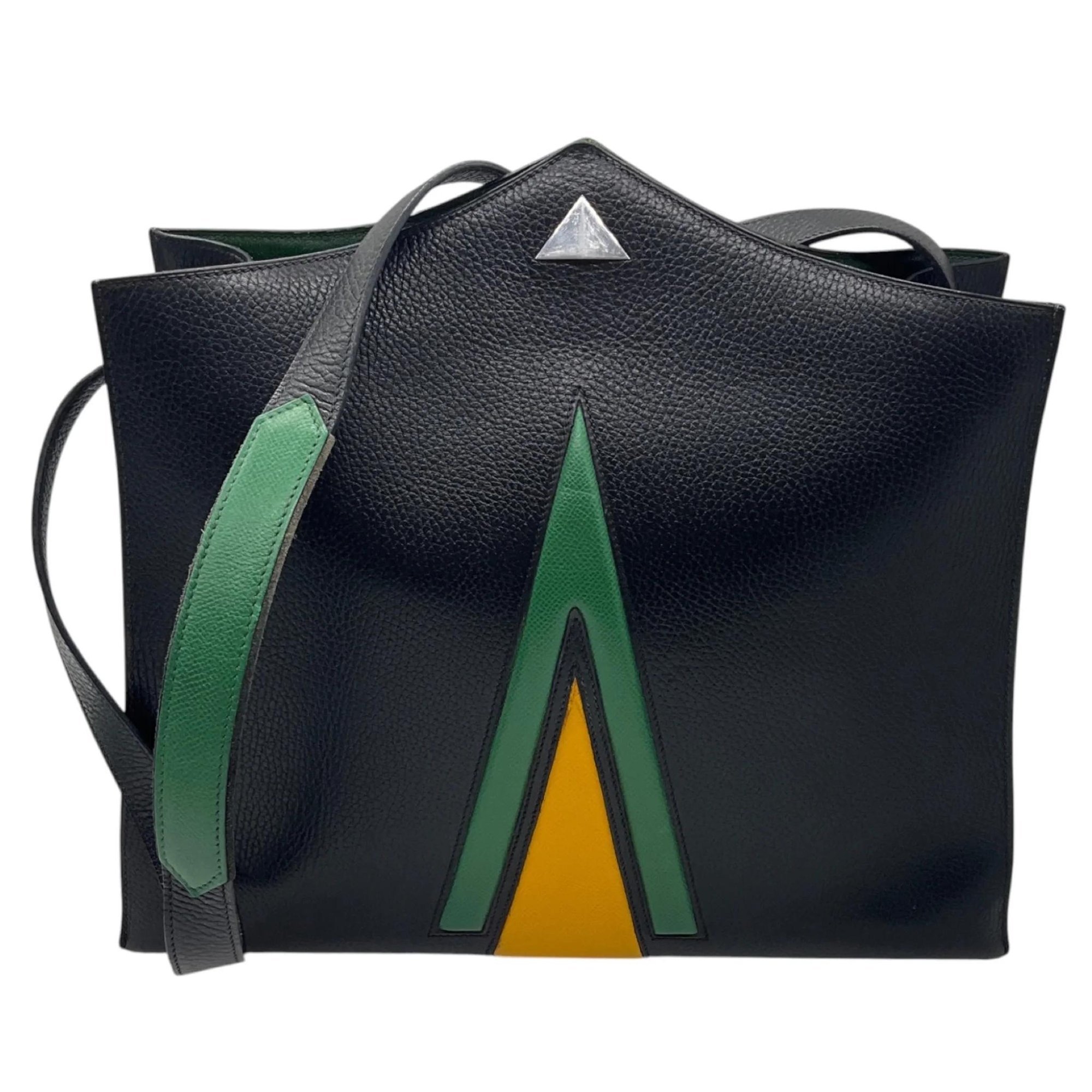 Leather handbag