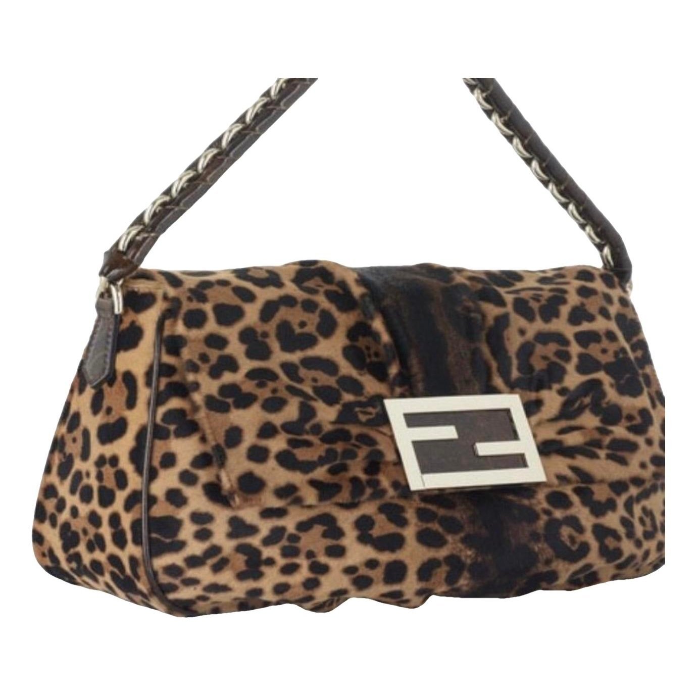 Mamma Baguette pony-style calfskin handbag