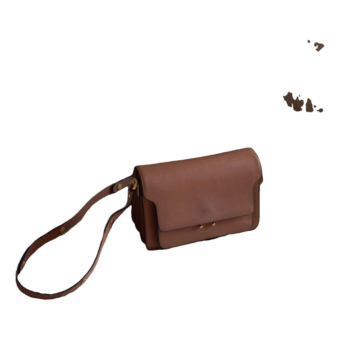 Leather backpack