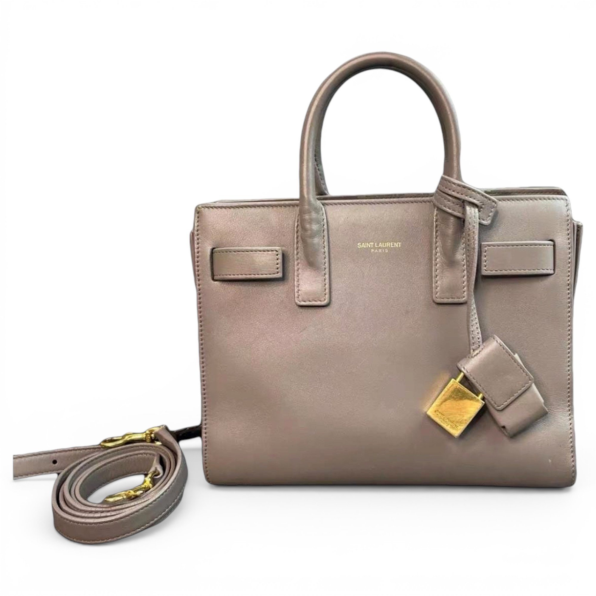 Sac de Jour leather tote