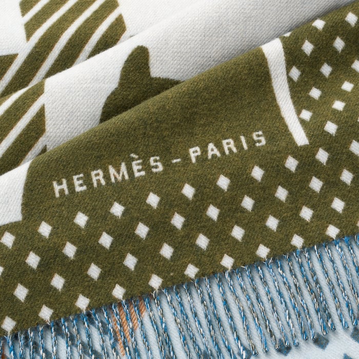 Vert Anglais Les Objets Du Faubourg Blanket