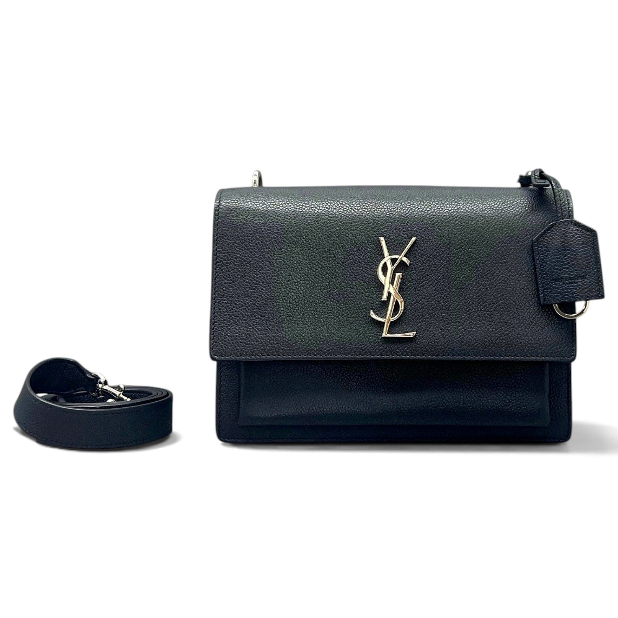 Sunset leather crossbody bag