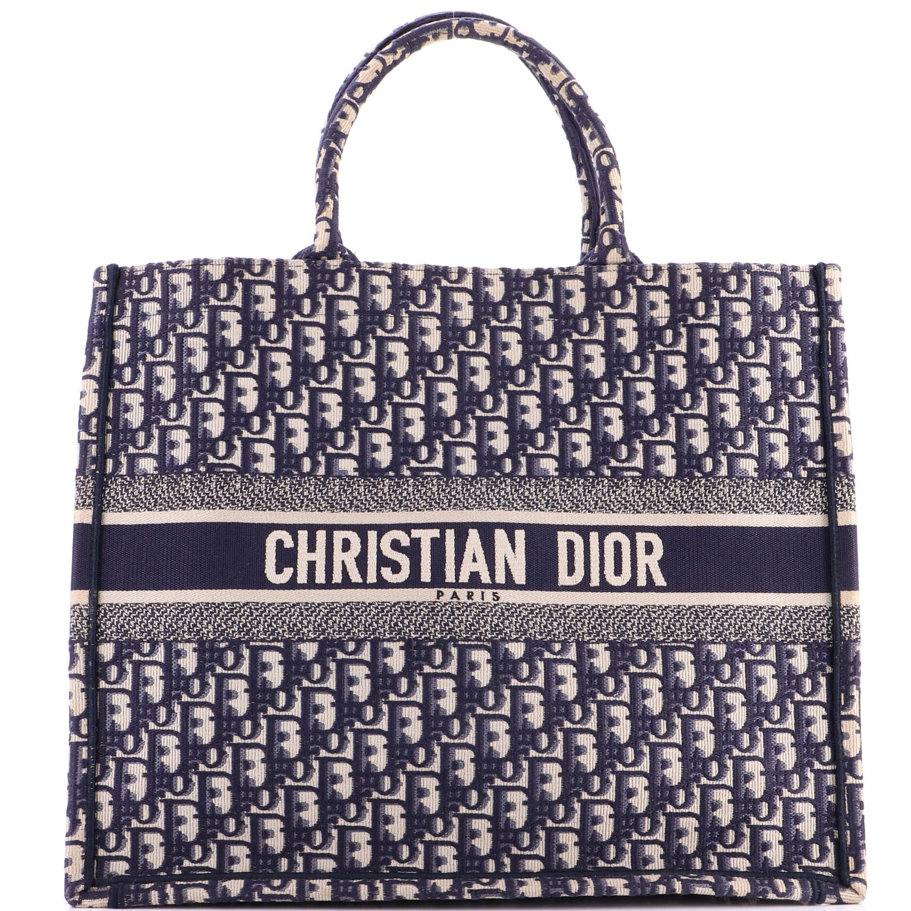 Dior Book Tote Oblique Canvas Large