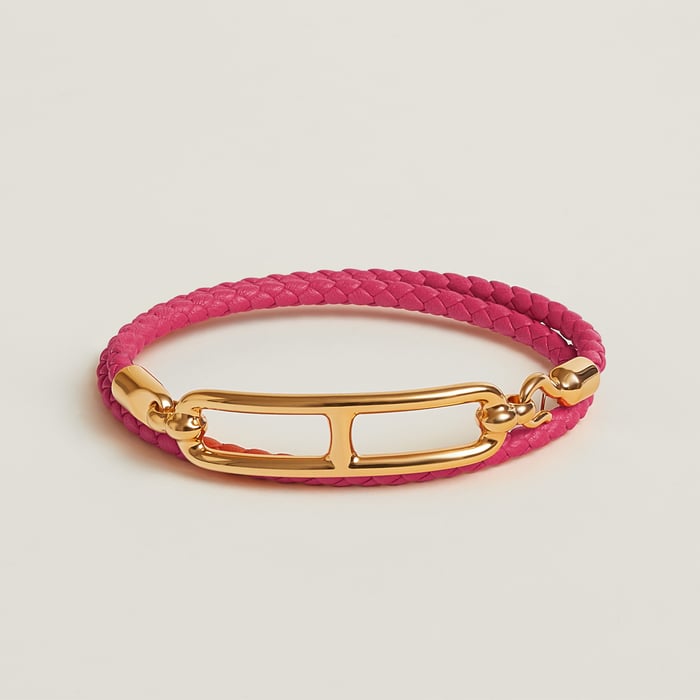 Rose Mexico Roulis Double Tour Bracelet